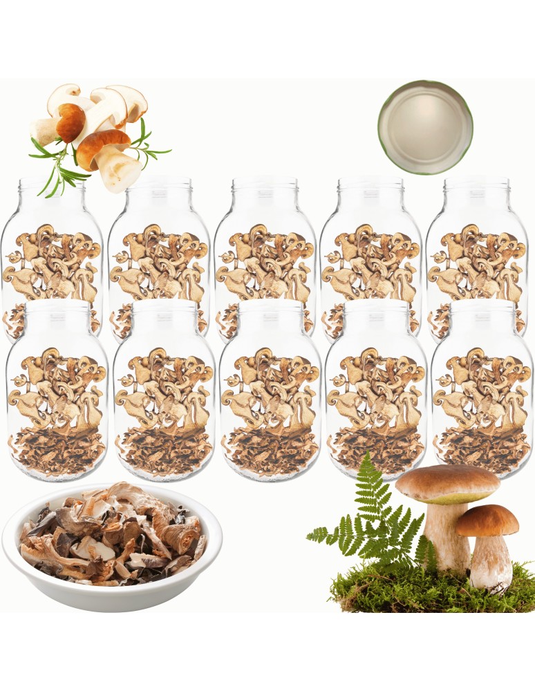 Słoiki - Słoiki 3000ml 3l na ogórki soki suszone grzyby nalewki 10sztuk 100mm PZH - product MODO24.PL 14