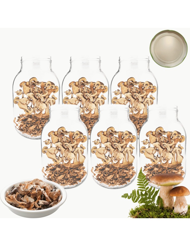 Słoiki - Słoiki 3000ml 3l na ogórki soki suszone grzyby nalewki 6sztuk 100mm PZH - product MODO24.PL 14