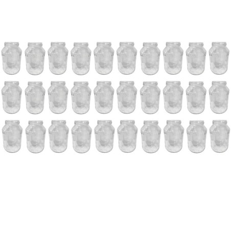 Słoiki 1500ml 1,5l na ogórki małosolne soki grzyby nalewki 30szt. 82mm PZH