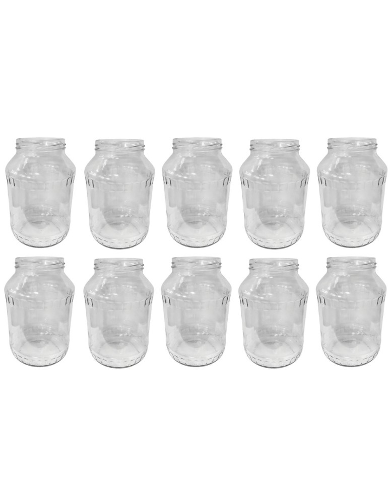 Słoiki - Słoiki 1500ml 1,5l na ogórki małosolne soki grzyby nalewki 10szt. 82mm PZH - product MODO24.PL 15