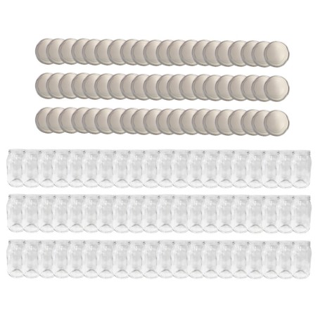 Słoiki 900ml słoiki na miód ogórki małosolne sałatki 60kpl zakrętki 82mm