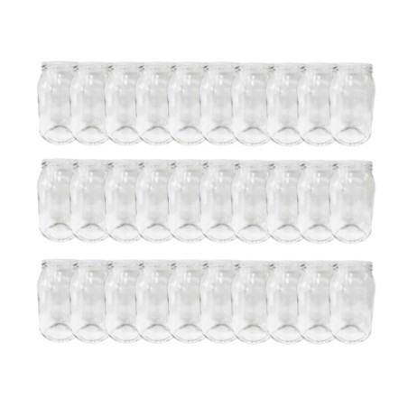 Słoiki 900ml słoiki na miód ogórki małosolne sałatki 30sztuk 82mm PZH 0,9L