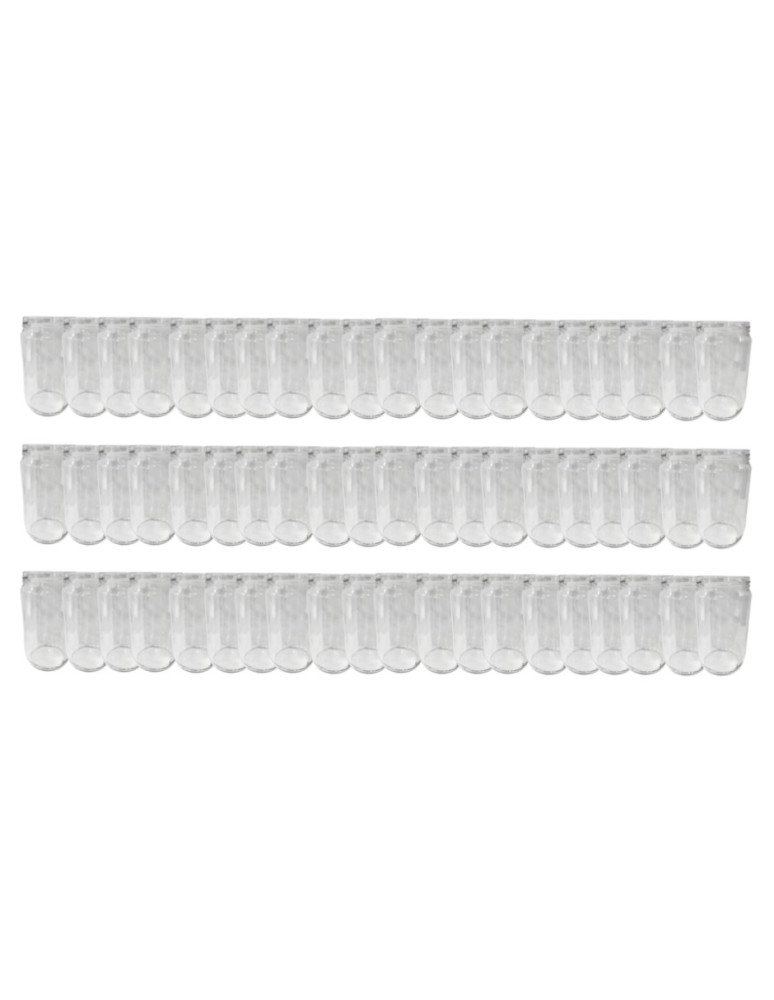 Słoiki - Słoiki 720ml słoiki na ogórki dżemy szparagi przeciery sałatki 60szt. 82mm - product MODO24.PL 14