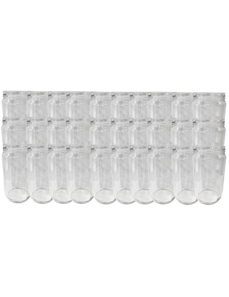 Słoiki - Słoiki 720ml słoiki na ogórki dżemy szparagi przeciery sałatki 30szt. 82mm - product MODO24.PL 14