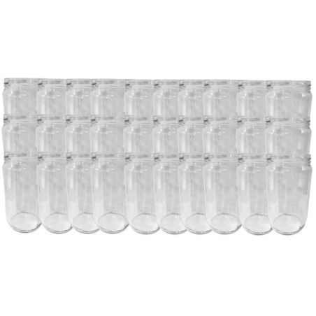 Słoiki 720ml słoiki na ogórki dżemy szparagi przeciery sałatki 30szt. 82mm