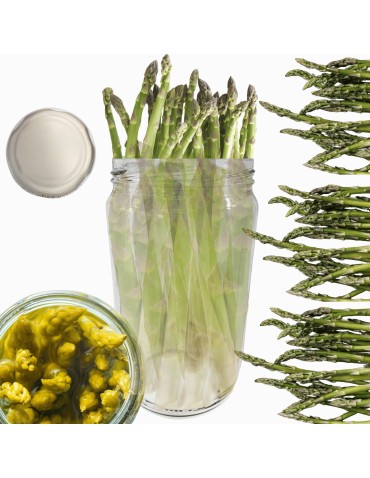 Słoiki - Słoik 720ml słoik na ogórki dżemy szparagi przeciery sałatki 1 sztuka 82mm - product 14