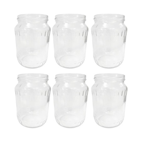 Słoiki 720ml 0,7l soki ogórki papryka kompot fasolka szparagi 6sztuk 82mm