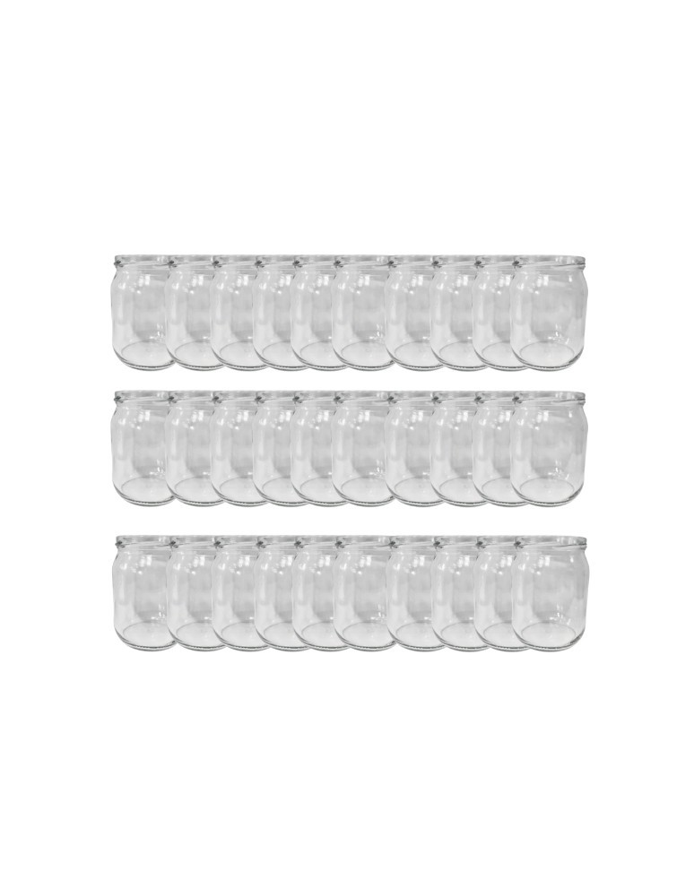 Słoiki - Słoiki 540ml słoiki na pasztet dżem kompot grzybki zaprawy 30szt. 82mm - product MODO24.PL 2