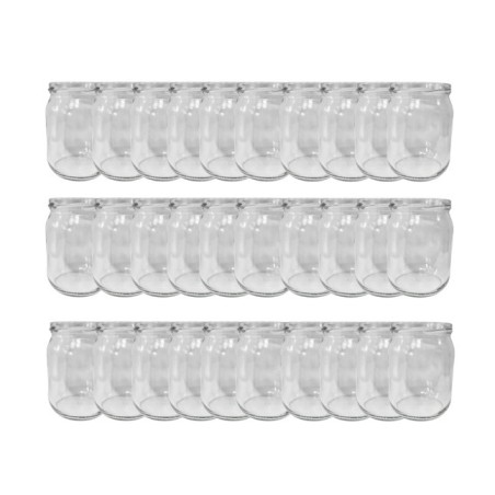 Słoiki 540ml słoiki na pasztet dżem kompot grzybki zaprawy 30szt. 82mm