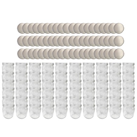 Słoiki 425ml 60 KOMPLETÓW z POKRYWKĄ słoiki na pasztet dżemy grzybki 82mm