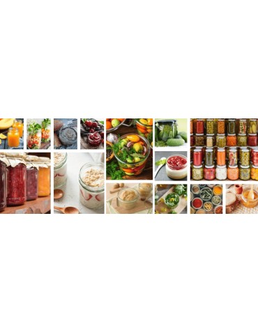 Słoiki - Słoiki 425ml słoiki na pasztet dżem kompot grzybki kiełbasa 30szt. 82mm - product 8