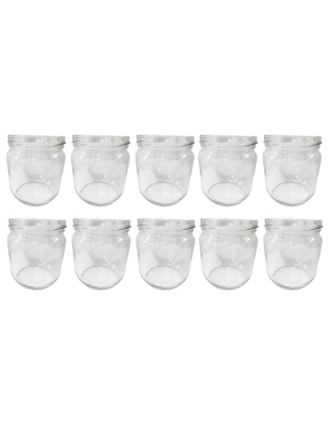 Słoiki 425ml słoiki na pasztet dżem kompot grzybki kiełbasa 10szt. 82mm - produkt 2