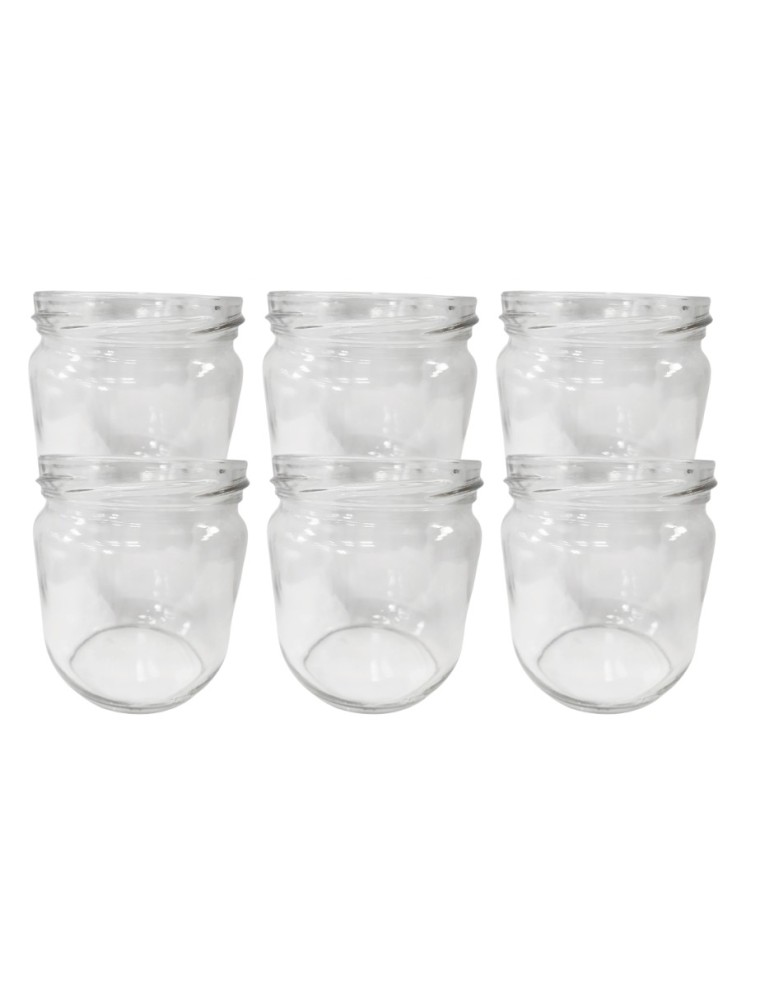 Słoiki - Słoiki 425ml słoiki na pasztet dżem kompot grzybki kiełbasa 6szt. 82mmmm - product MODO24.PL 2