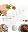 Słoiki 346ml słoiki na pasztet dżem kompot grzybki konfitury 60szt. 82mm