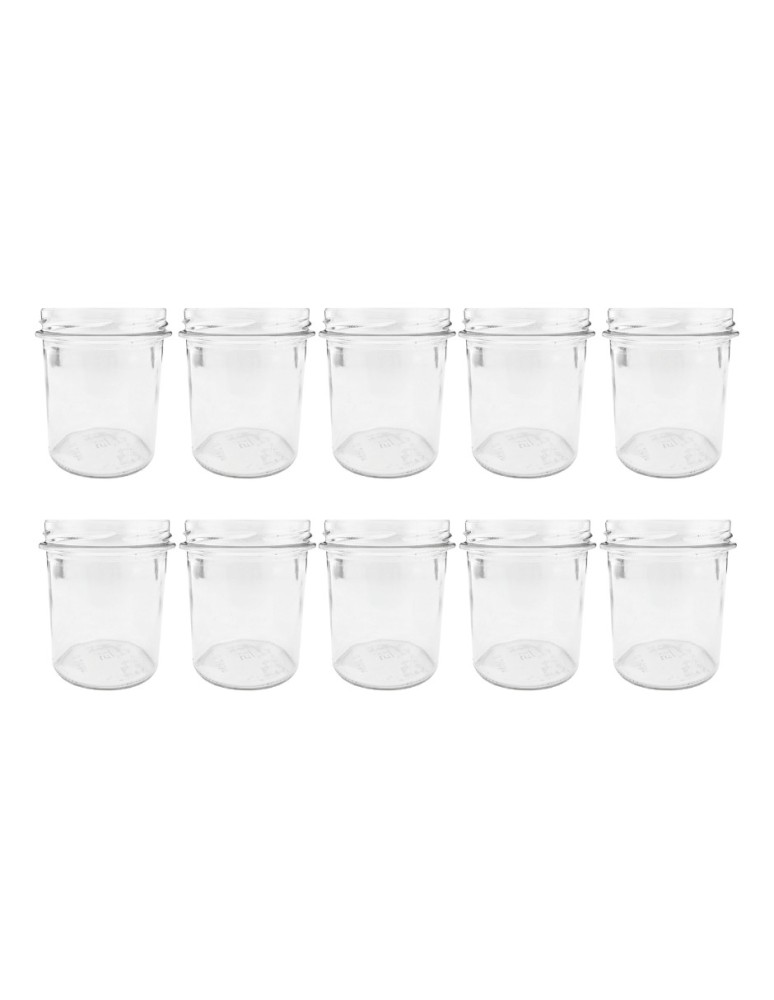 Słoiki - Słoiki 346ml słoiki na pasztet dżem kompot grzybki konfitury 10szt. 82mm - product MODO24.PL 2