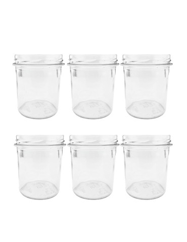 Słoiki 346ml słoiki na pasztet dżem kompot grzybki konfitury 6szt. 82mm - produkt 2