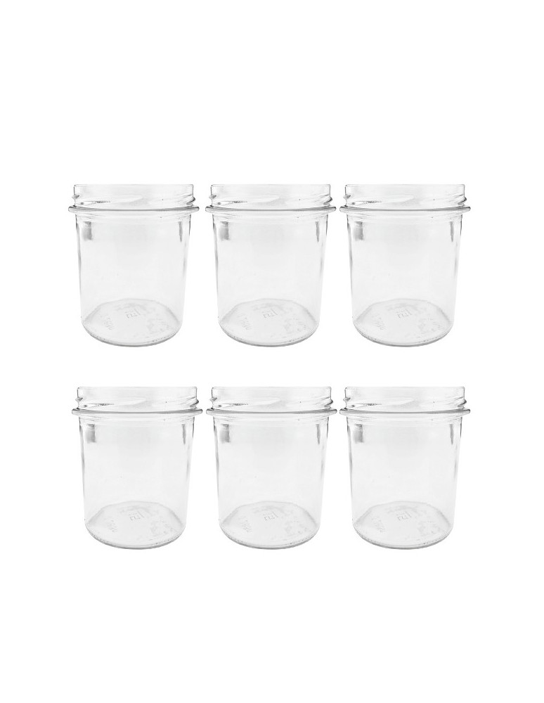 Słoiki - Słoiki 346ml słoiki na pasztet dżem kompot grzybki konfitury 6szt. 82mm - product MODO24.PL 2