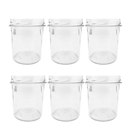 Słoiki 346ml słoiki na pasztet dżem kompot grzybki konfitury 6szt. 82mm