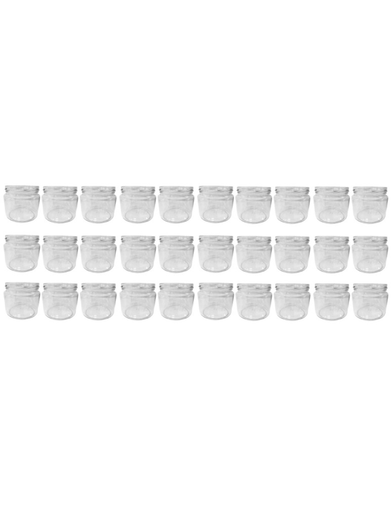 Słoiki - Słoiki 330ml słoiczki na dżem przyprawy grzybki konfitury 30szt. 82mm PZH - product MODO24.PL 15