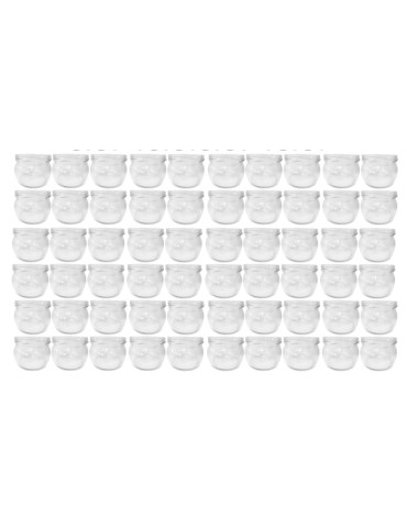 Słoiki - Słoiki 260ml słoiczki na dżem przyprawy deserki konfitury 60szt. 82mm PZH - product 15