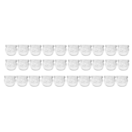 Słoiki 260ml słoiczki na dżem przyprawy deserki konfitury 30szt. 82mm PZH