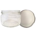 Słoik 250ml KOMPLET z POKRYWKĄ słoik dżemy konfitury przyprawy deserki 82mm