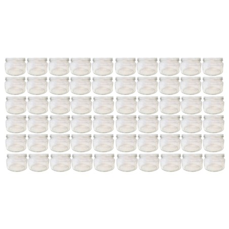 Słoiki 250ml słoiczki na dżem przyprawy deserki konfitury 60szt. 82mm PZH