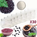 Słoiki 250ml słoiczki na dżem przyprawy deserki konfitury 30szt. 82mm PZH