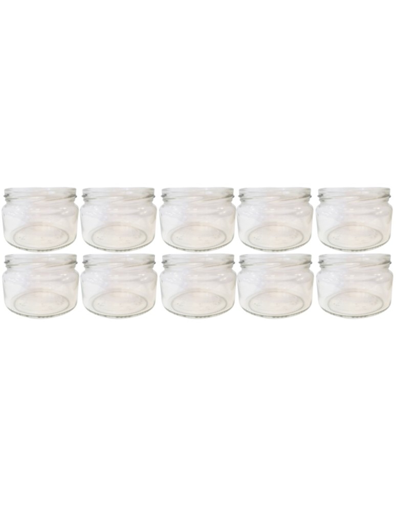 Słoiki - Słoiki 250ml słoiczki na dżem przyprawy deserki konfitury 10szt. 82mm PZH - product MODO24.PL 15