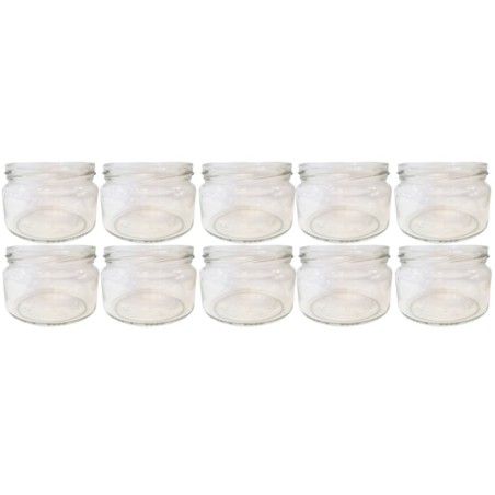 Słoiki 250ml słoiczki na dżem przyprawy deserki konfitury 10szt. 82mm PZH