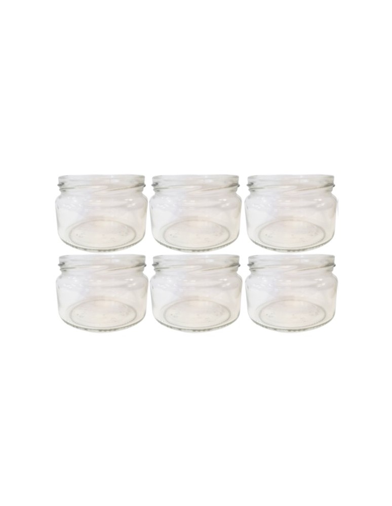 Słoiki - Słoiki 250ml słoiczki na dżem przyprawy deserki konfitury 6szt. 82mm PZH - product MODO24.PL 15
