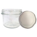 Słoik 235ml KOMPLET z POKRYWKĄ słoik dżemy konfitury przyprawy deserki 82mm