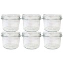 Słoiki 235ml słoiczki na dżem przyprawy deserki konfitury 6szt. 82mm PZH