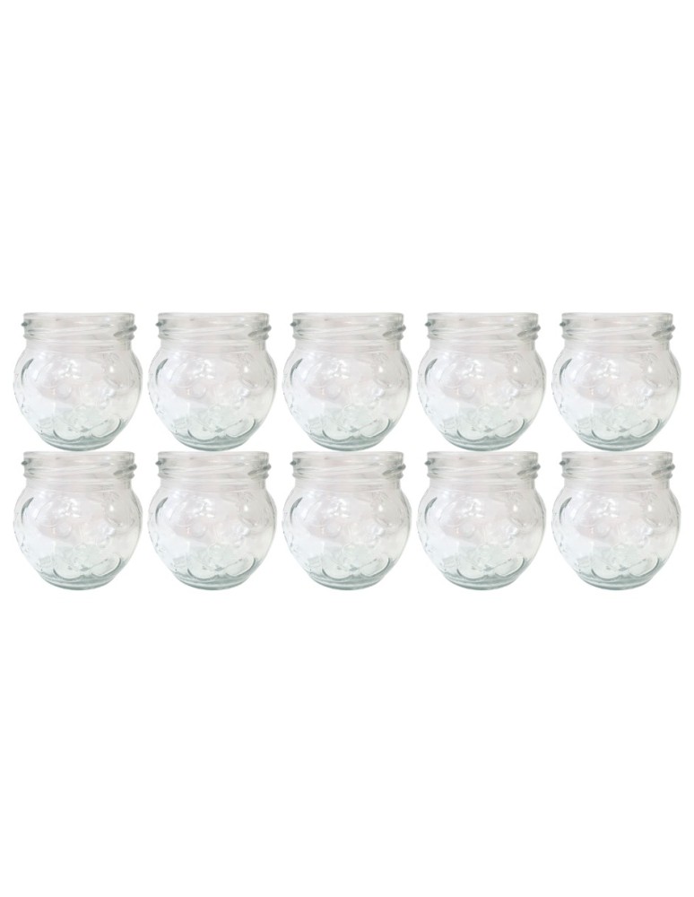 Słoiki - Słoiki 215ml słoiczki na dżem przyprawy deserki konfitury 10szt. 66mm PZH - product MODO24.PL 15