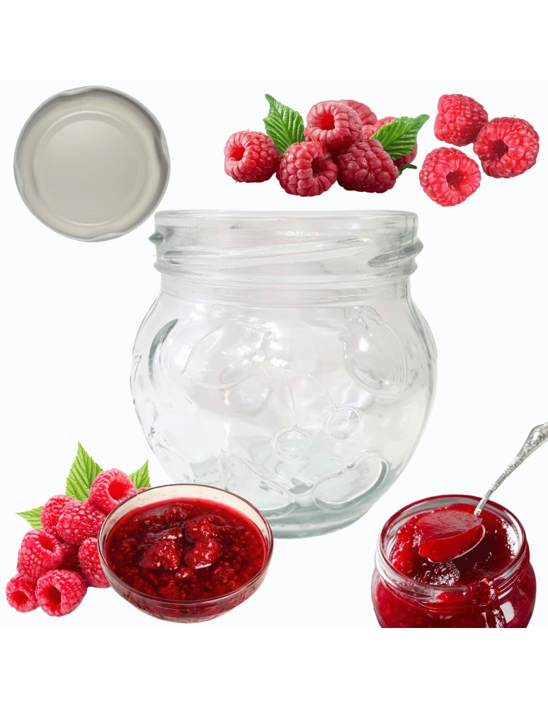 Słoiki - Słoik 215ml słoiczki na dżem przyprawy deserki konfitury 1szt. 66mm PZH - product MODO24.PL 14