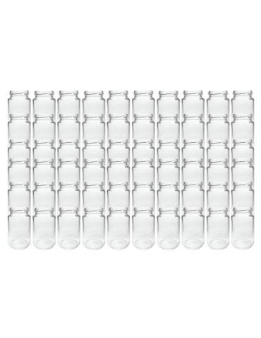 Słoiki - Słoiki 190ml słoiki na dżem przyprawy deserki konfitury 0,2L 60szt 53mm PZH - product 15