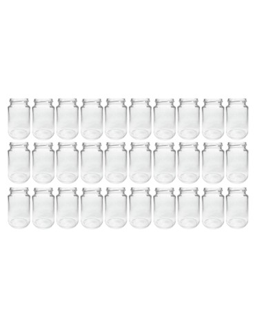 Słoiki - Słoiki 190ml słoiki na dżem przyprawy deserki konfitury 0,2L 30szt 53mm PZH - product 15