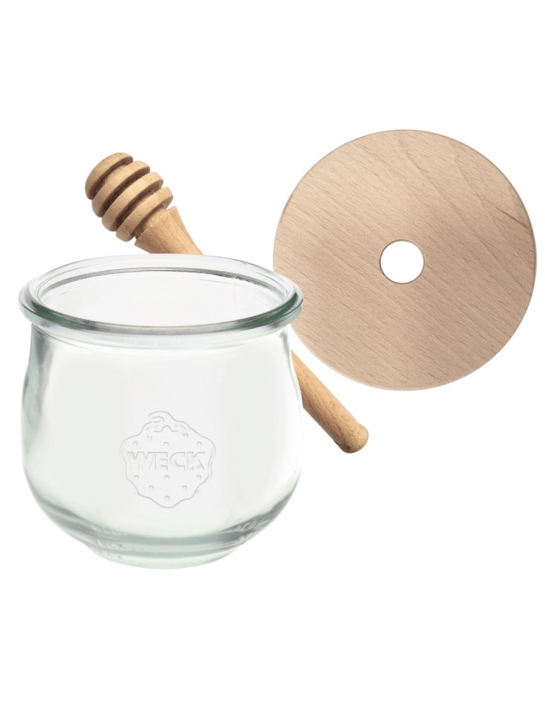Słoiki weck - Słoik na miód WECK dozownik do miodu słoik do miodu z nabierakiem 370ml W5 - product MODO24.PL 16