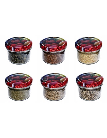 SŁOIK 235 ml SŁOICZKI ATEST PZH NA PRZETWORY 6SZT