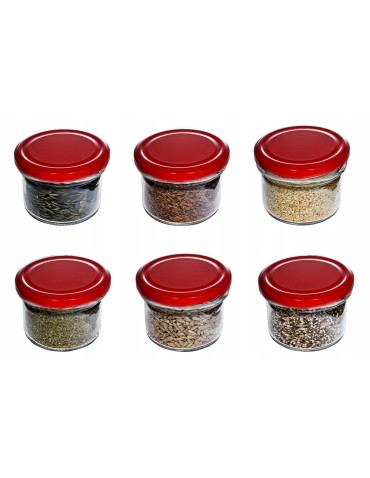 SŁOIK 235 ml SŁOICZKI ATEST PZH NA PRZETWORY 6SZT