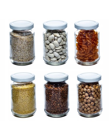 SŁOIK 190 ml SŁOICZKI ATEST PZH NA PRZETWORY 6SZT