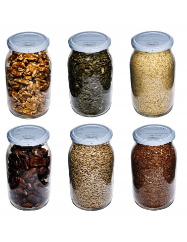 SŁOIK 900ml SŁOIKI NA PRZETWORY ATEST PZH 6SZT