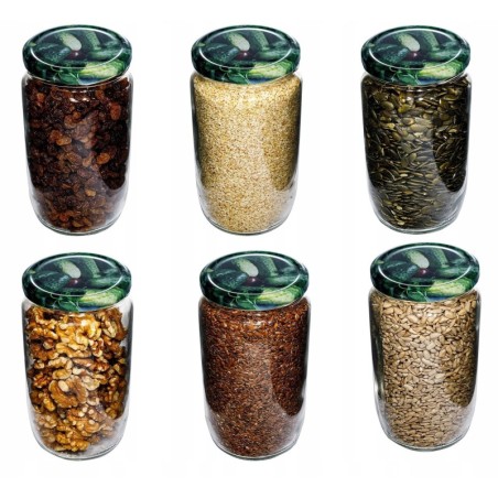 SŁOIK 720ml SŁOIKI NA PRZETWORY ATEST PZH 6SZT