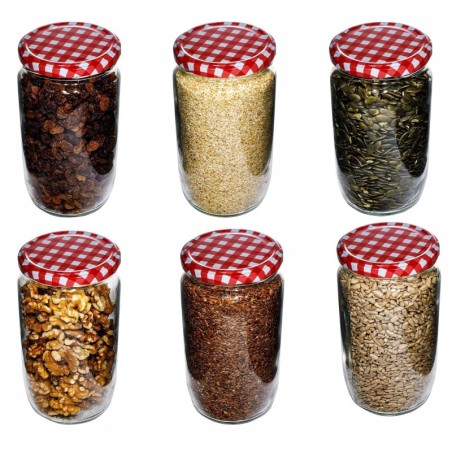 SŁOIK 720ml SŁOIKI NA PRZETWORY ATEST PZH 6SZT