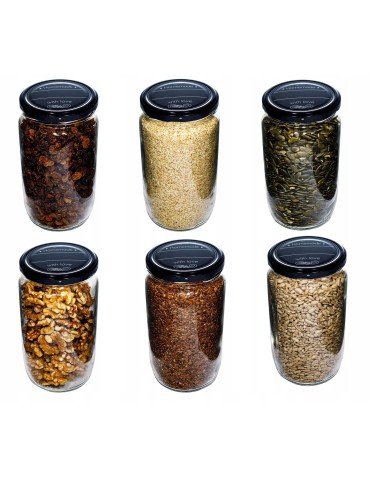 SŁOIK 720ml SŁOIKI NA PRZETWORY ATEST PZH 6SZT