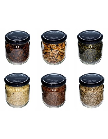 SŁOIK 425ml SŁOIKI NA PRZYPRAWY, PRZETWORY 6SZT
