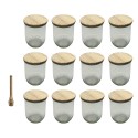 Słoiki WECK 12szt/ drewniane wieko, nabierak słoik 1l 1062ml TULIP
