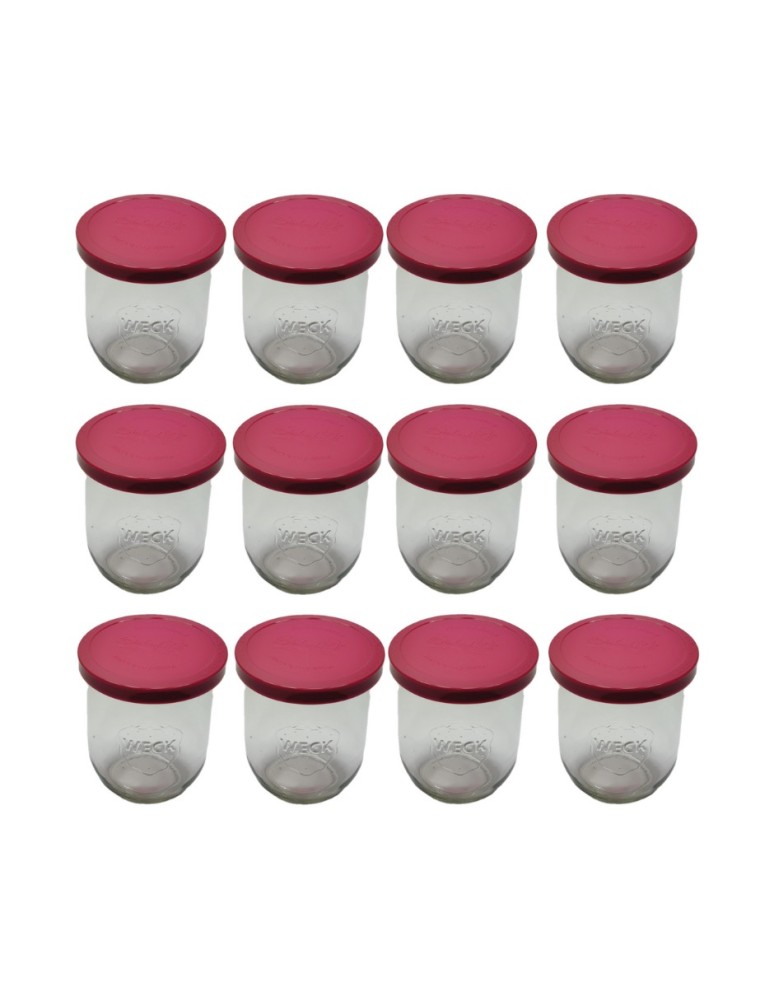 Słoiki i butelki - Słoiki WECK 12szt/ silikonowe wieko słoik 1l 1062ml TULIP - product MODO24.PL 22