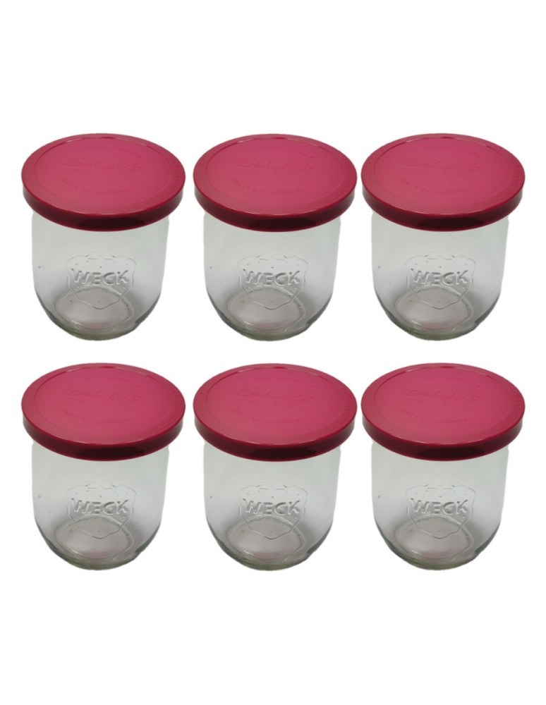 Słoiki i butelki - Słoiki WECK 6szt/ silikonowe wieko słoik 1l 1062ml TULIP - product MODO24.PL 22