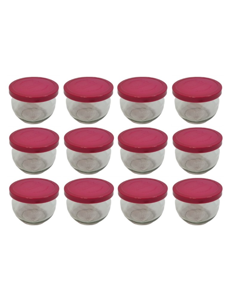 Słoiki i butelki - Słoiki WECK 12szt/ silikonowe wieko słoik 580ml TULIP - product MODO24.PL 22
